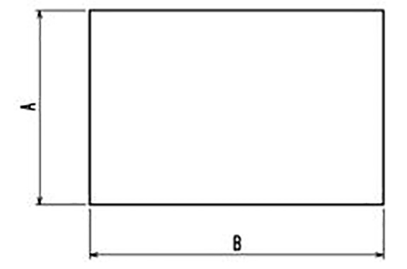 アルミ平角棒(フラットバー)販売(切り売り)規格表 | アルミ平角棒切断